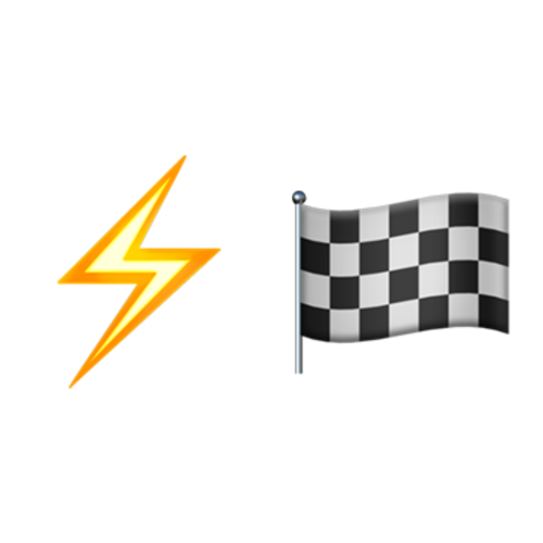 ⚡🏁 Emoji Domain iOS rendering